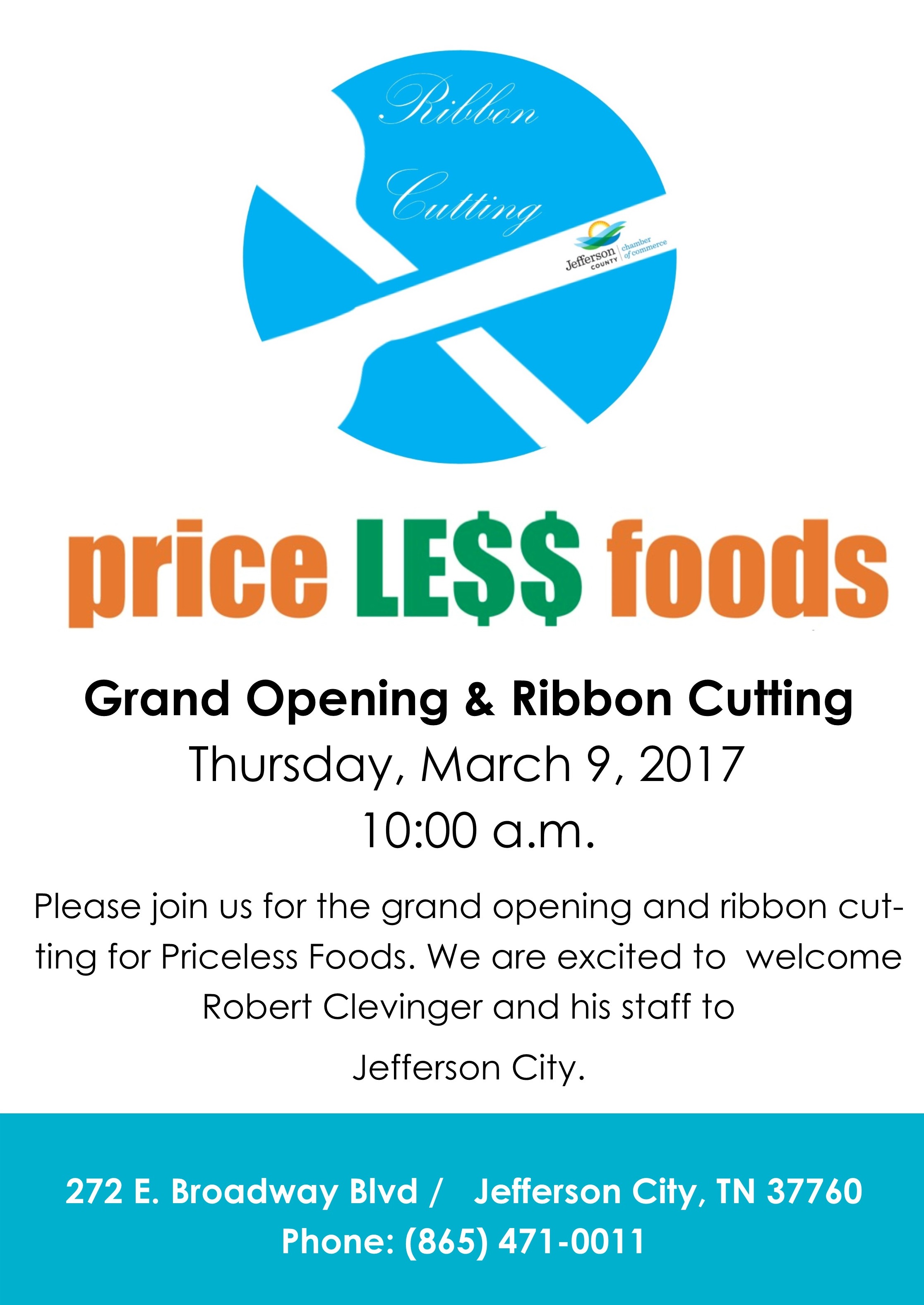 RIBBON CUTTING: Price Less Foods - Jefferson City | Jefferson County priceless foods bristol va